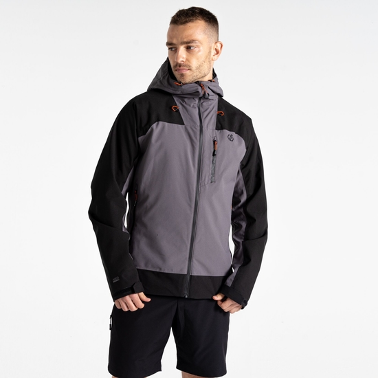 Men's Torrek II Waterproof Jacket | Black & Boulevard