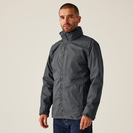 Men's Classic Waterproof 3 in 1 Jacket | Seal Grey