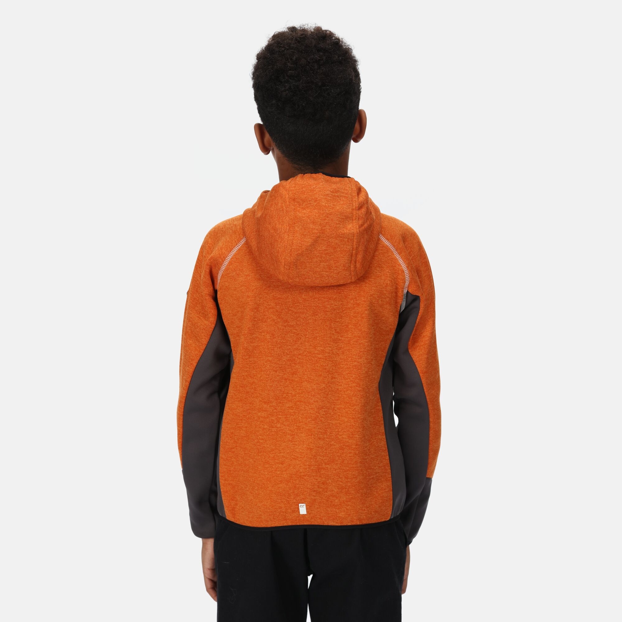 Kids' Prenton Lightweight Fleece | Autumn Maple Dark Grey Black
