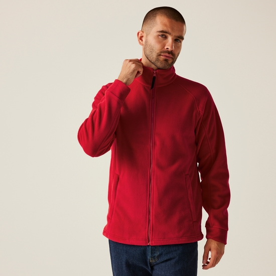Men's Thor III Interactive Full Zip Fleece | Classic Red