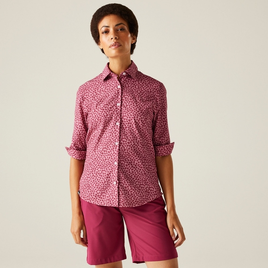 Women's Kinnis Lightweight Shirt | Lilas Floral Print