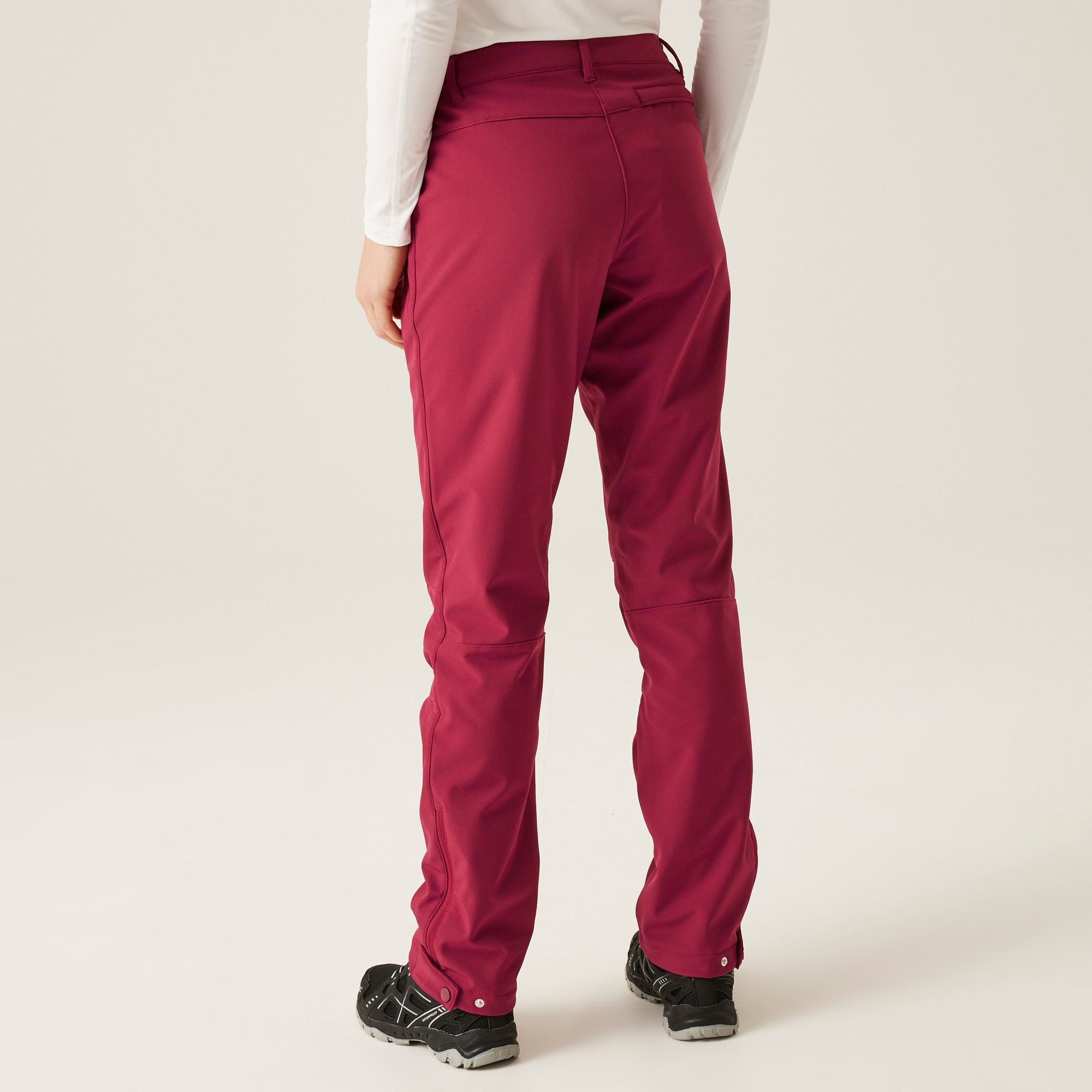 Women's Geo II Softshell Walking Trousers | Rumba Red