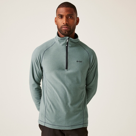 Men's Montes Lightweight Half Zip Fleece | Glacier Stormy Weather
