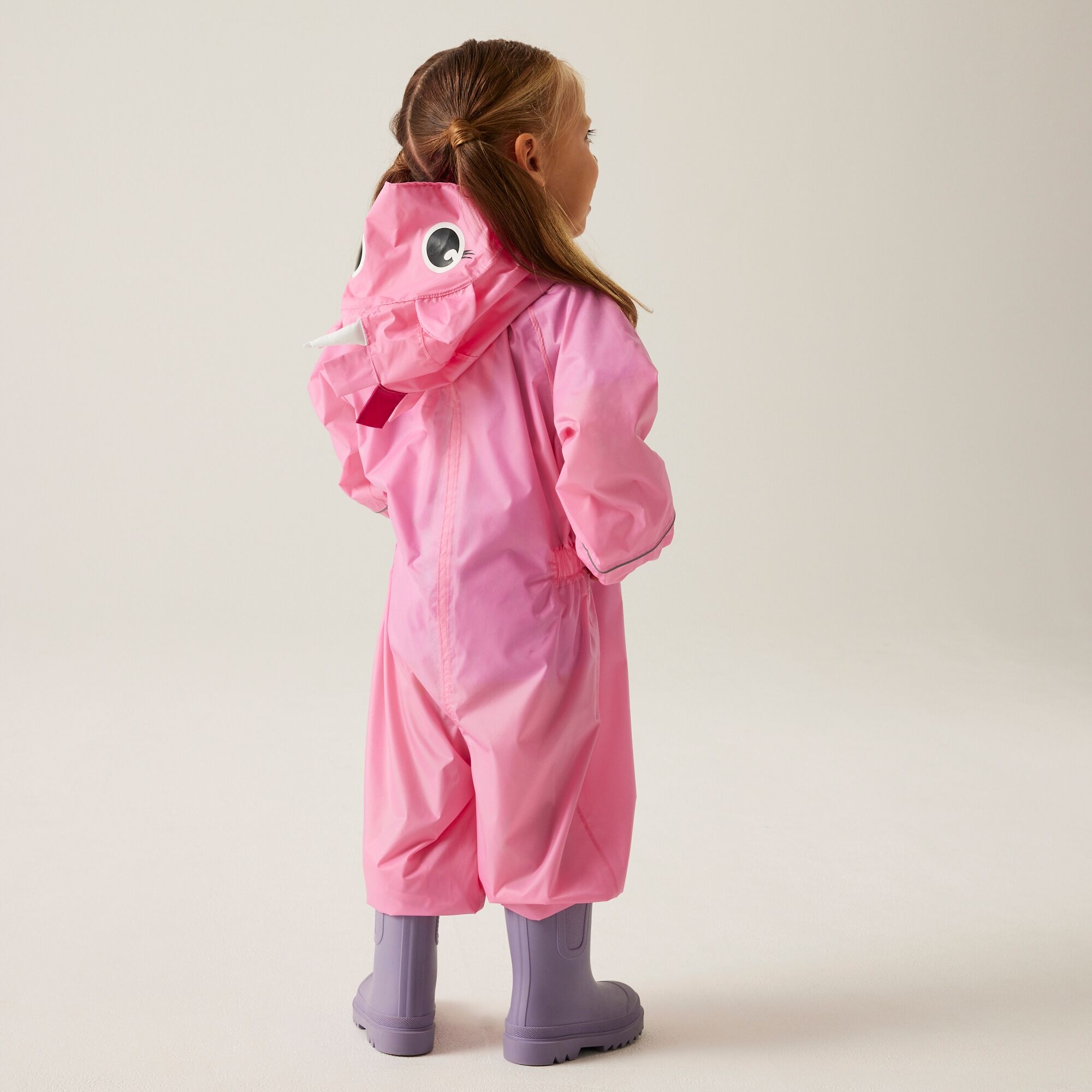 Kids' Charco Breathable Waterproof Puddle Suit | Luna The Unicorn Sweet Pink