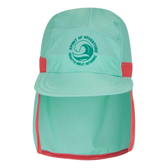 Kids' Protect II Cap | Aruba Blue Peach Bloom
