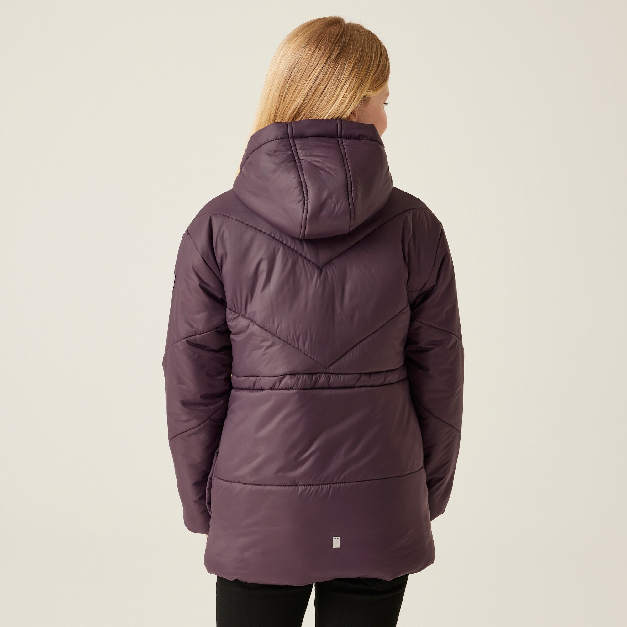 Kids' Rurie Quilted Jacket | Deep Plum