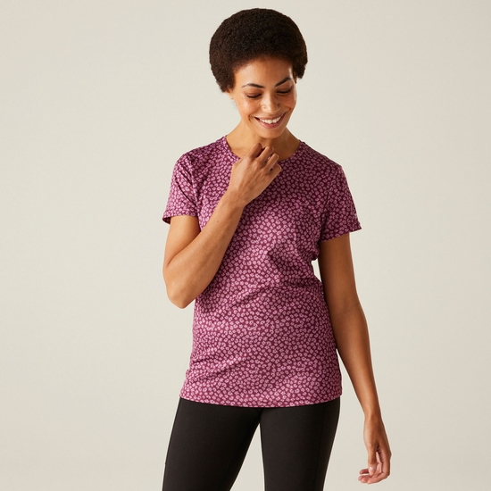 Women's Fingal Edition T-Shirt | Beaujolais Floral