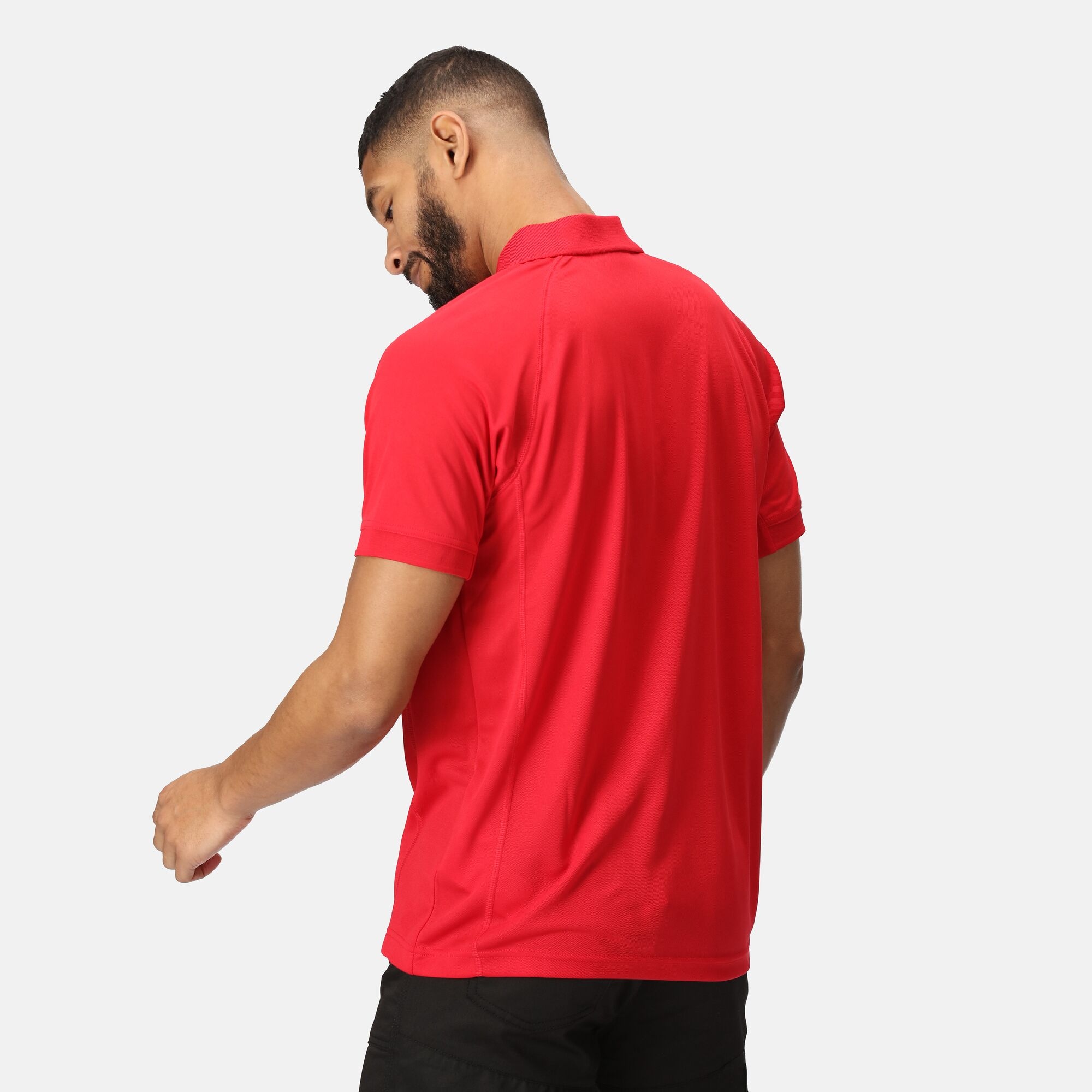 Men's Coolweave Wicking Polo Shirt | Classic Red