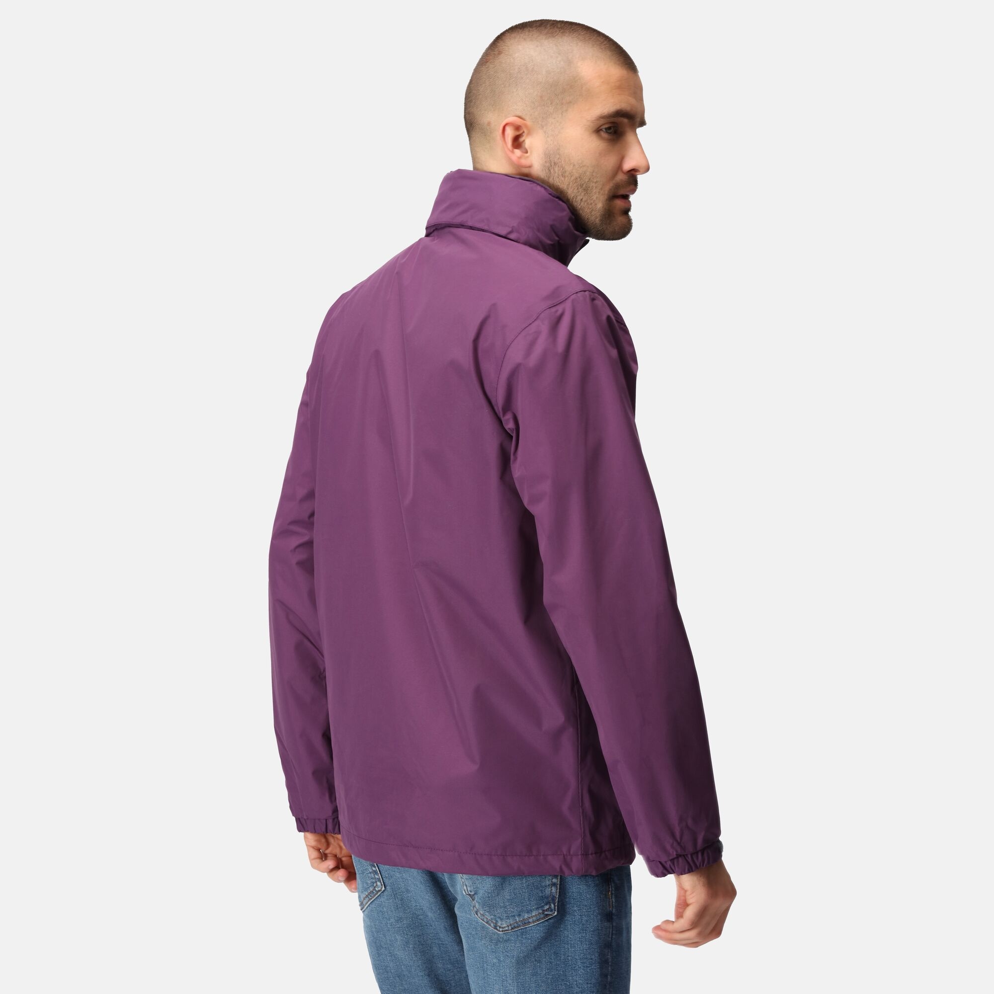 Men's Ardmore Shell Jacket | Majestic Purple Seal Grey