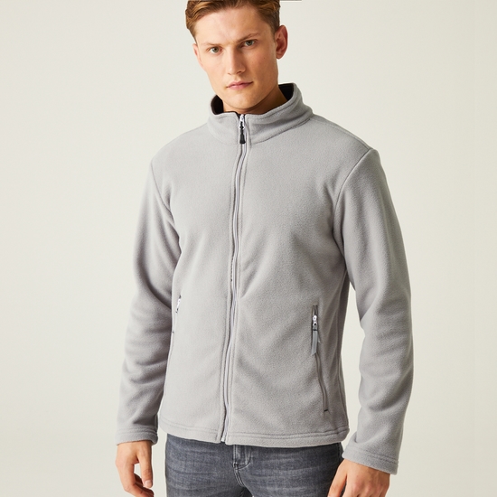 Men's Ascender 250 Full Zip Fleece | Mineral Grey Black