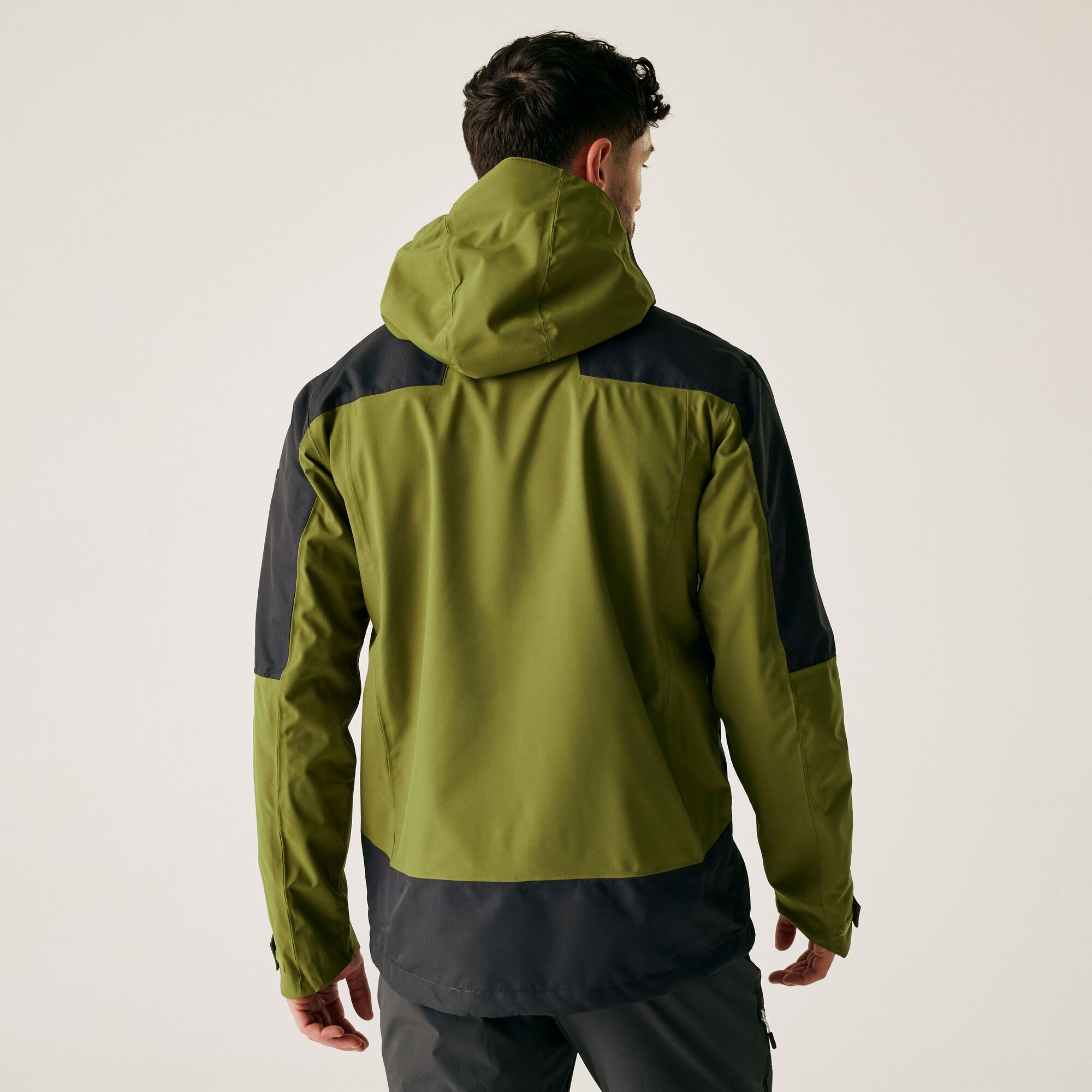 Men's Highton IV Stretch Waterproof Jacket | Nephrite Green Ash
