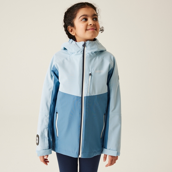 Girls Trekktain 3-in-1 Jacket | Coronet Blue Clear Sky