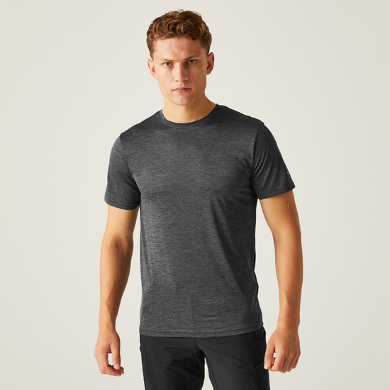 Men's Fingal Edition Marl T-Shirt | Black