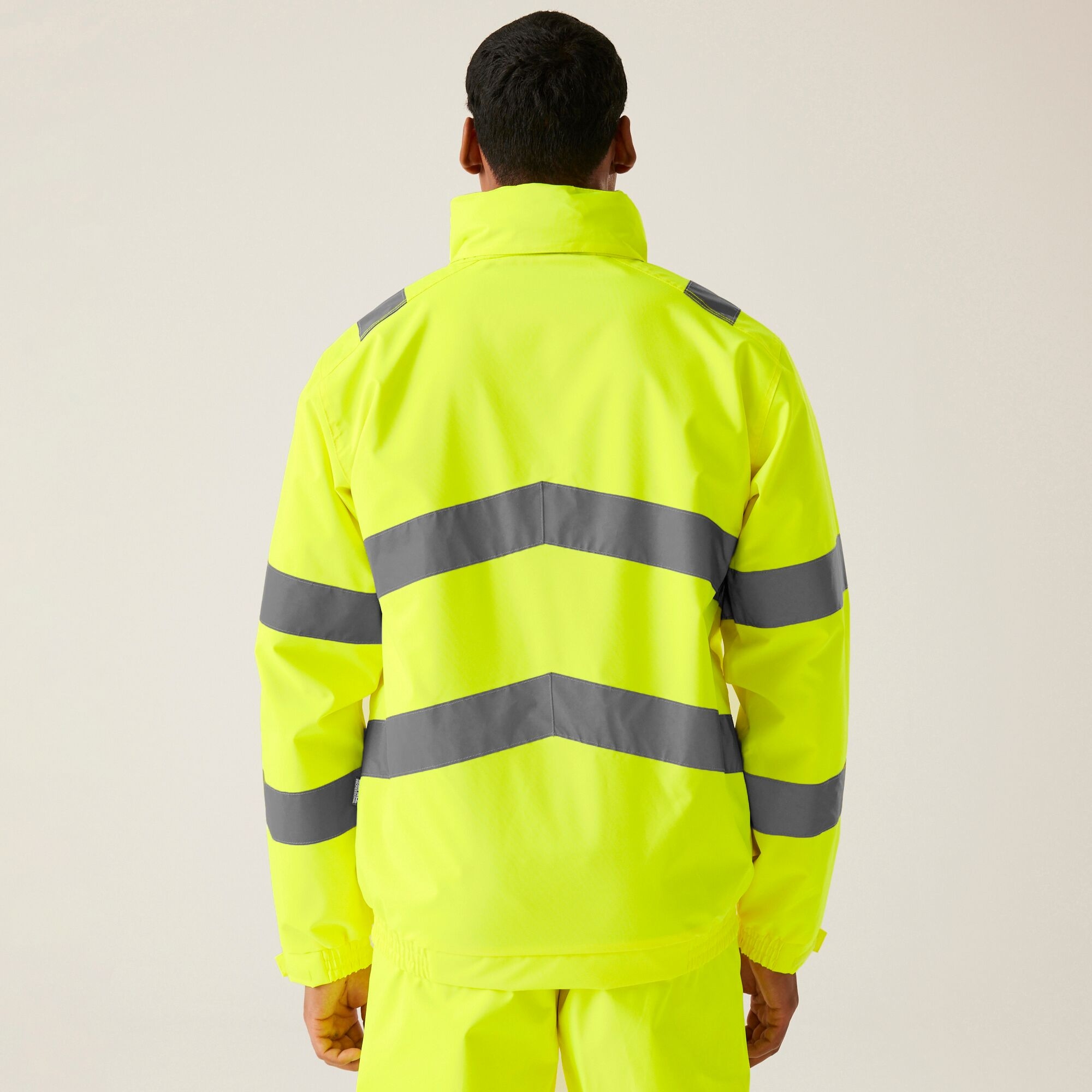 Men's Hi-Vis Pro Contract Dover Jacket | Yellow