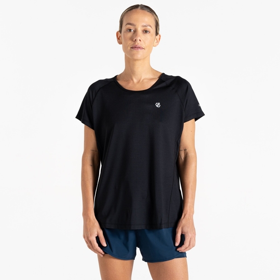 Women's Corral Lightweight T-Shirt | Black
