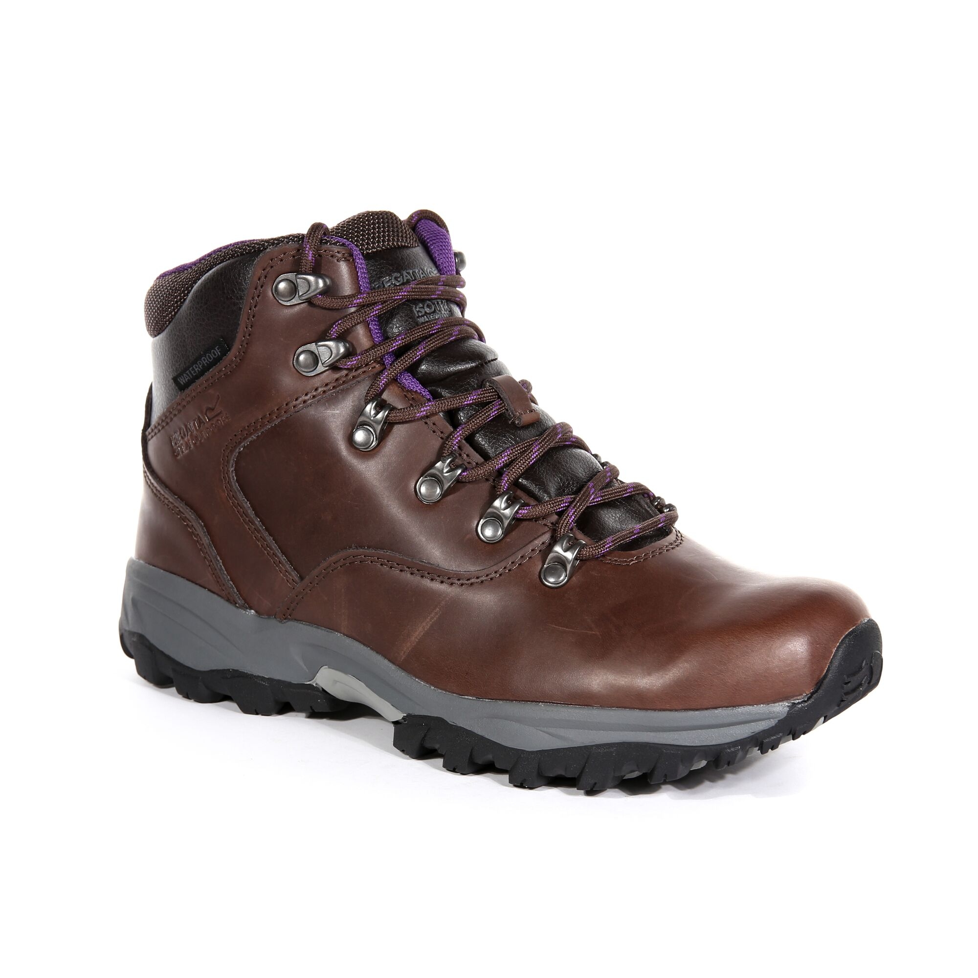 Women's Bainsford Waterproof Walking Boots | Chestnut Alpine Purple