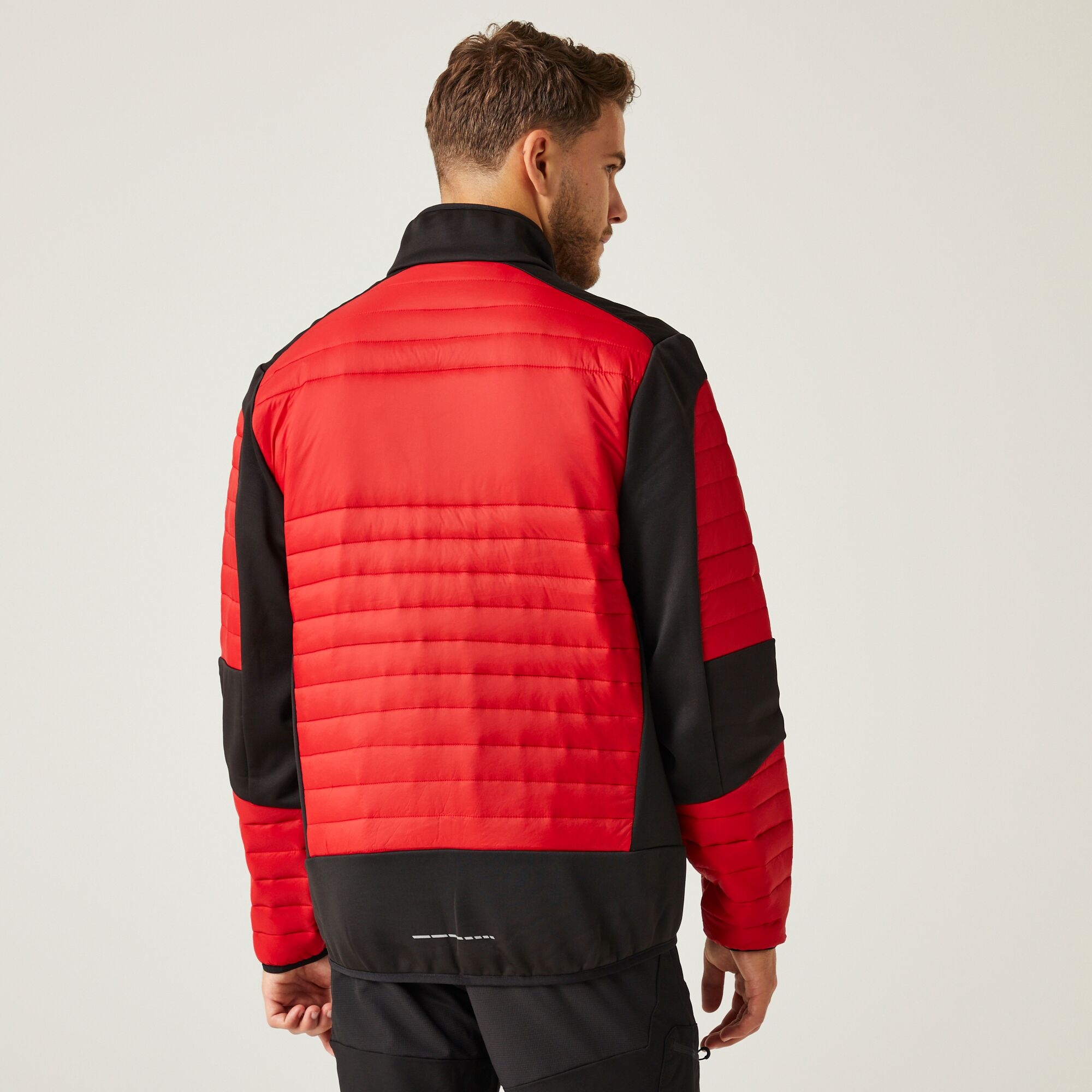 Men's E-Volve Thermal Hybrid Jacket | Classic Red Black