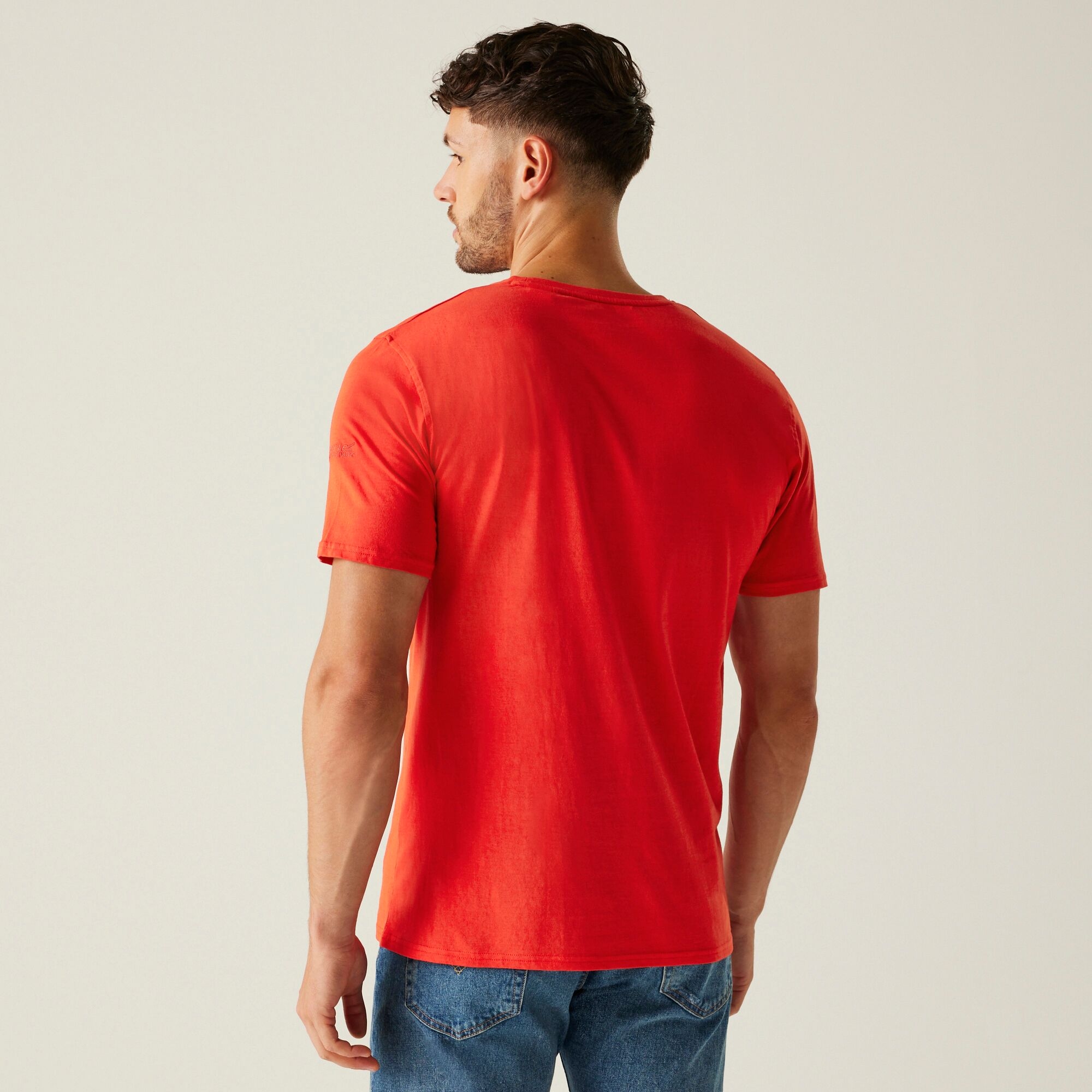Men's Cline IX T-Shirt | Poppy Red Cool Summer