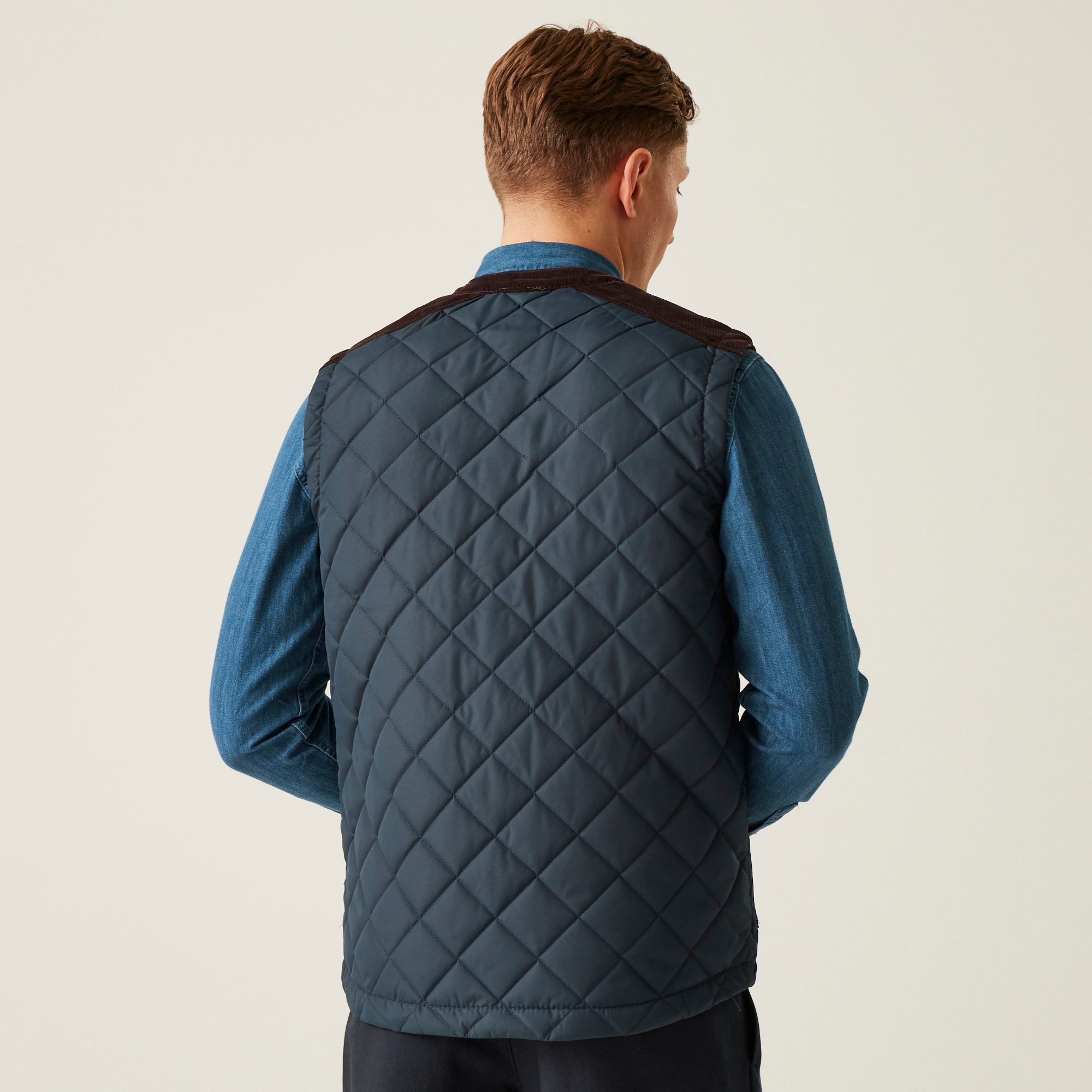 Men's Moreton Quilted Bodywarmer | Navy