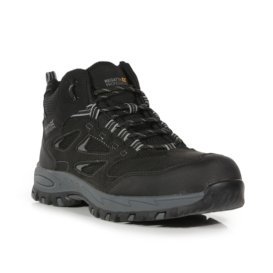 Men's Mudstone Safety Hiker | Black Granite