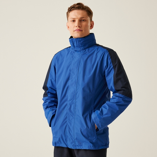 Men's Defender III Waterproof 3 In 1 Jacket | Royal Blue Navy