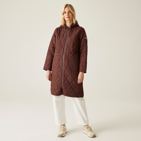 Women's Jaycee II Quilted Jacket | Dark Brown