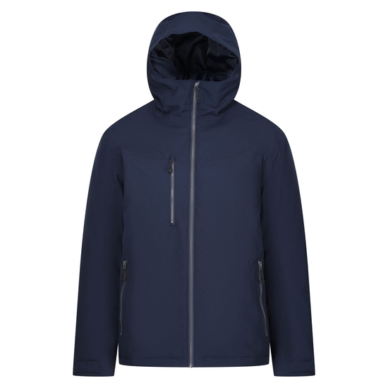 Men's Navigate Insulated Jacket | Navy Seal Grey