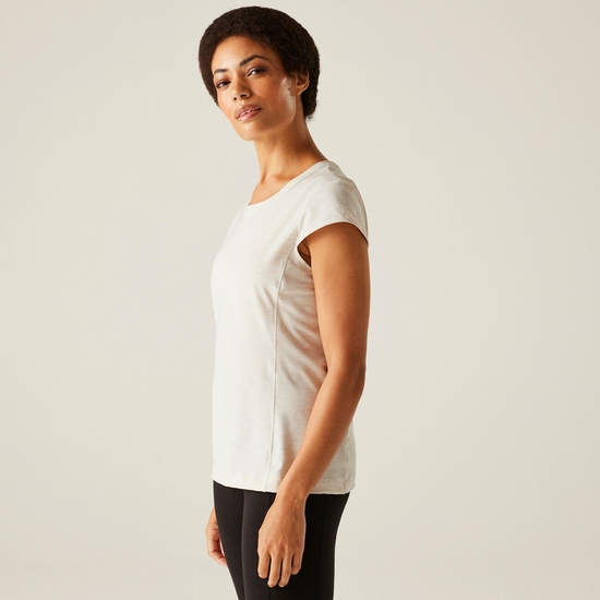 Women's Hyperdimension II T-Shirt | Light Vanilla
