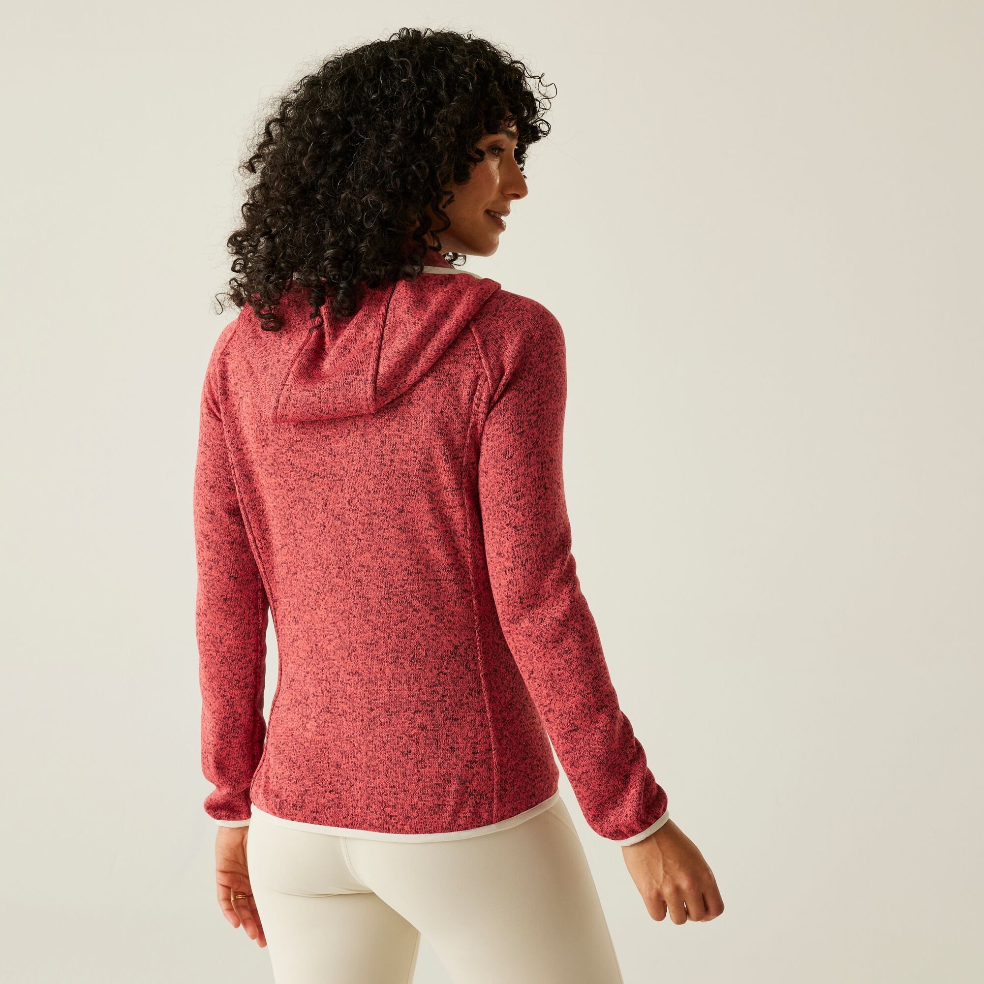 Women's Newhill II Hooded Fleece | Peach Bloom Light Vanilla