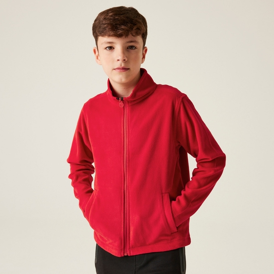 Kids' Brigade II Full Zip Fleece | Classic Red