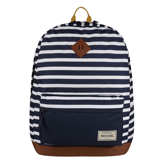 Stamford 20L Backpack | Navy Stripe