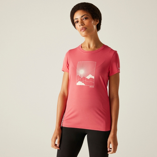 Women's Fingal Stretch T-Shirt | Peach Bloom