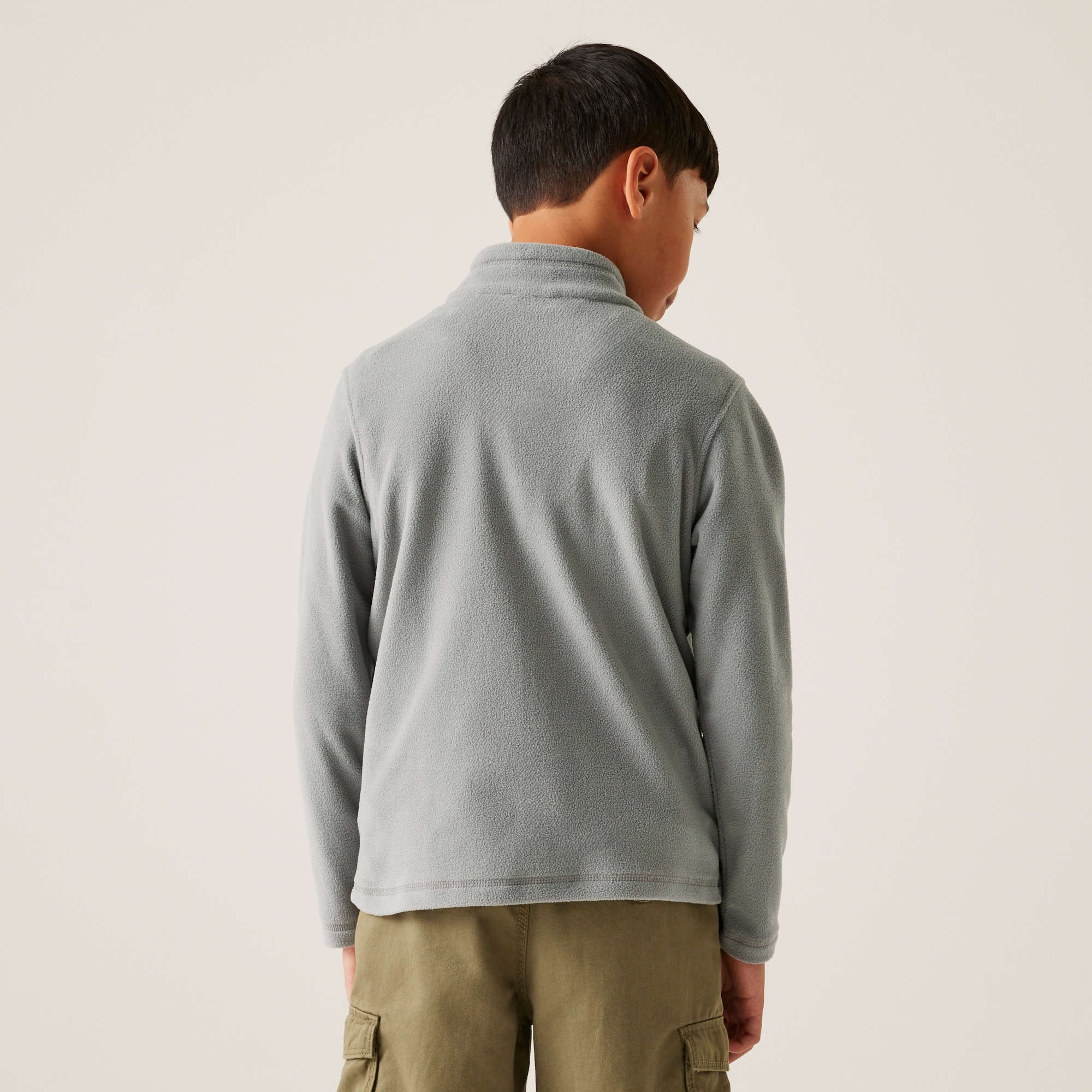 Kids' Hot Shot II Half Zip Fleece | Cloudy Grey