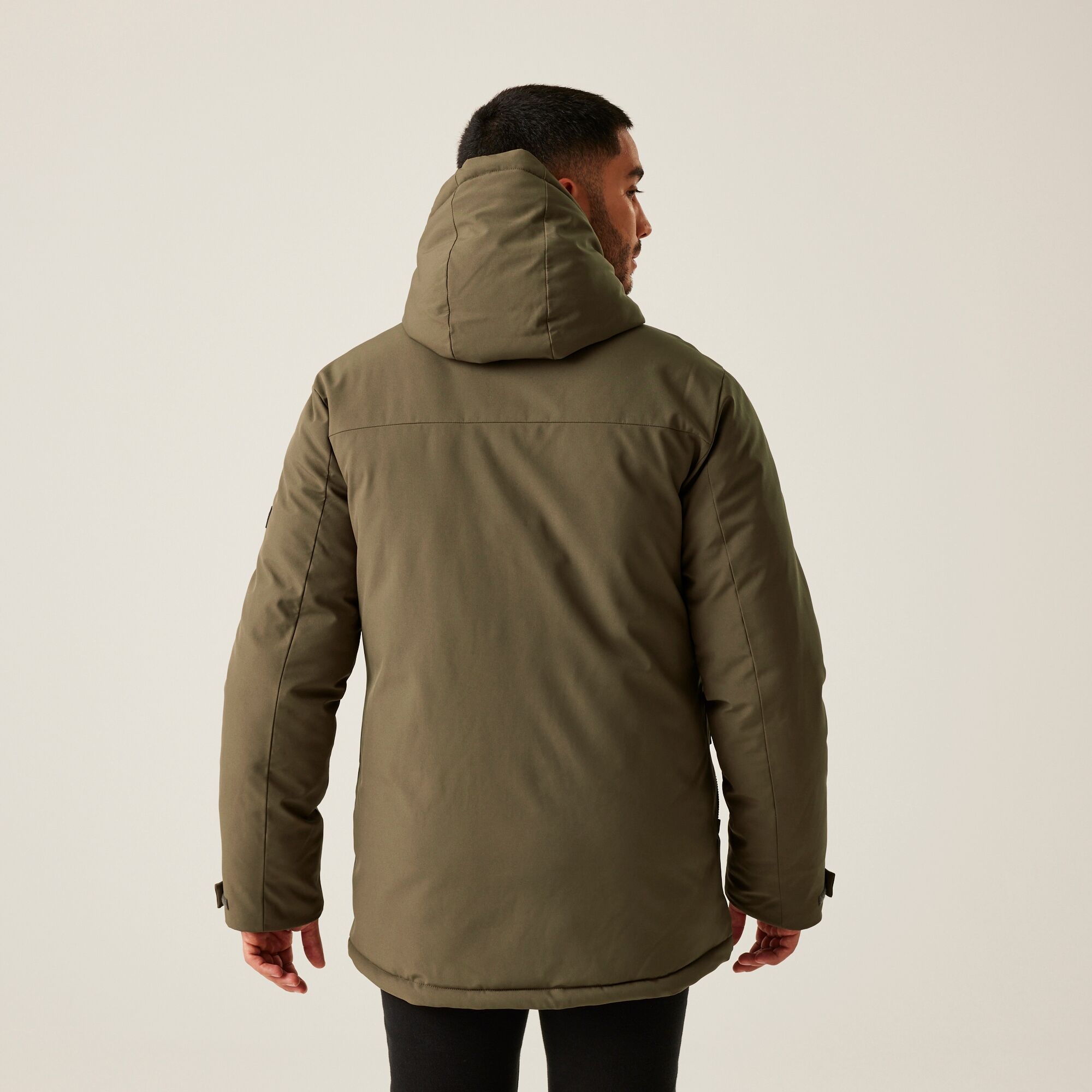 Men's Dallymoore Insulated Padded Jacket | Crocodile Black