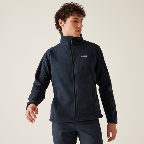 Men's Hedman II Heavyweight Full Zip Fleece | Navy