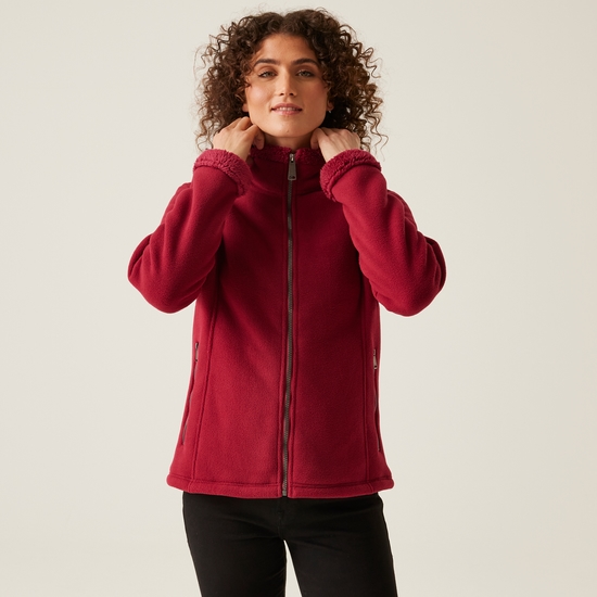 Women's Brandall Full Zip Heavyweight Fleece | Rumba Red Rumba Red