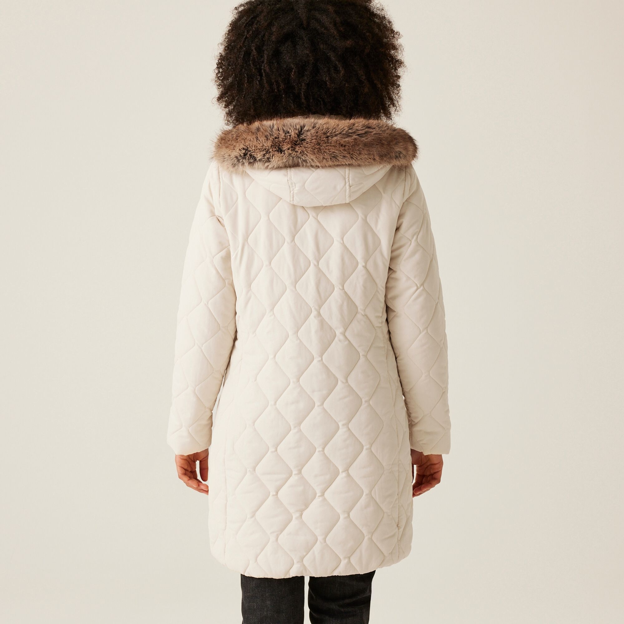 Women's Fritha III Insulated Parka Jacket | Light Vanilla