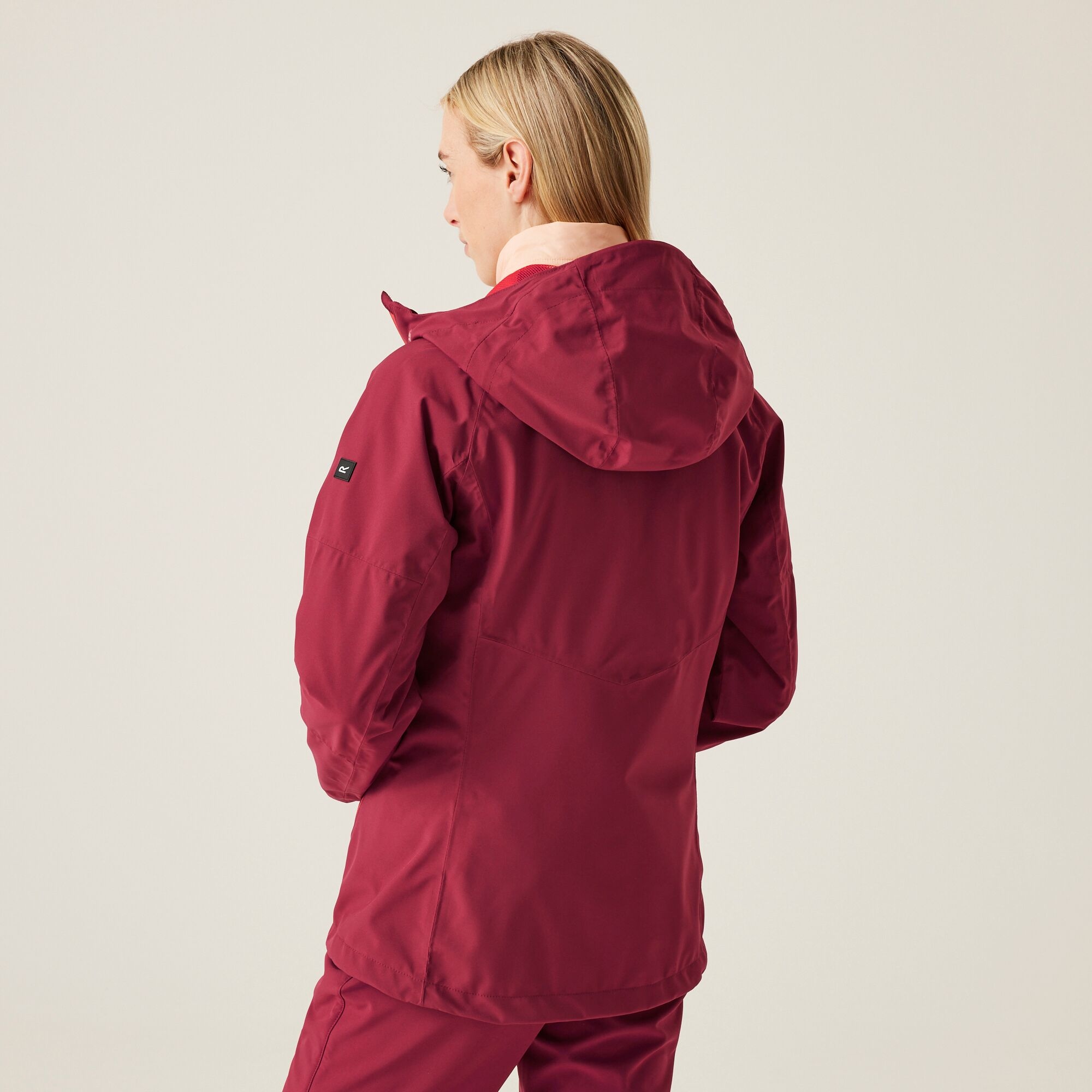 Women's Wentwood IX 3-in-1 Jacket | Rumba Red Peach Parfait Inner