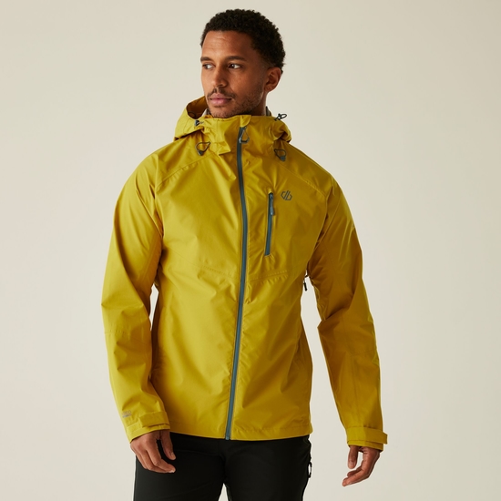 Men's Breathe Out Waterproof Jacket | Yellow Gold