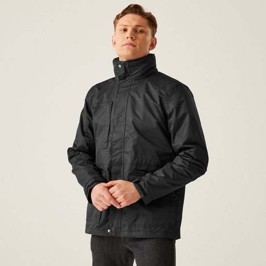 Men's Benson III Breathable Waterproof 3 in 1 Jacket | Black
