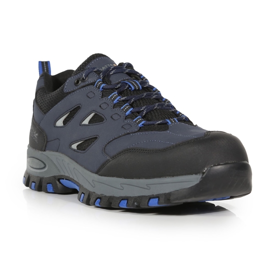 Mudstone Low Safety Boots | Navy Oxford Blue