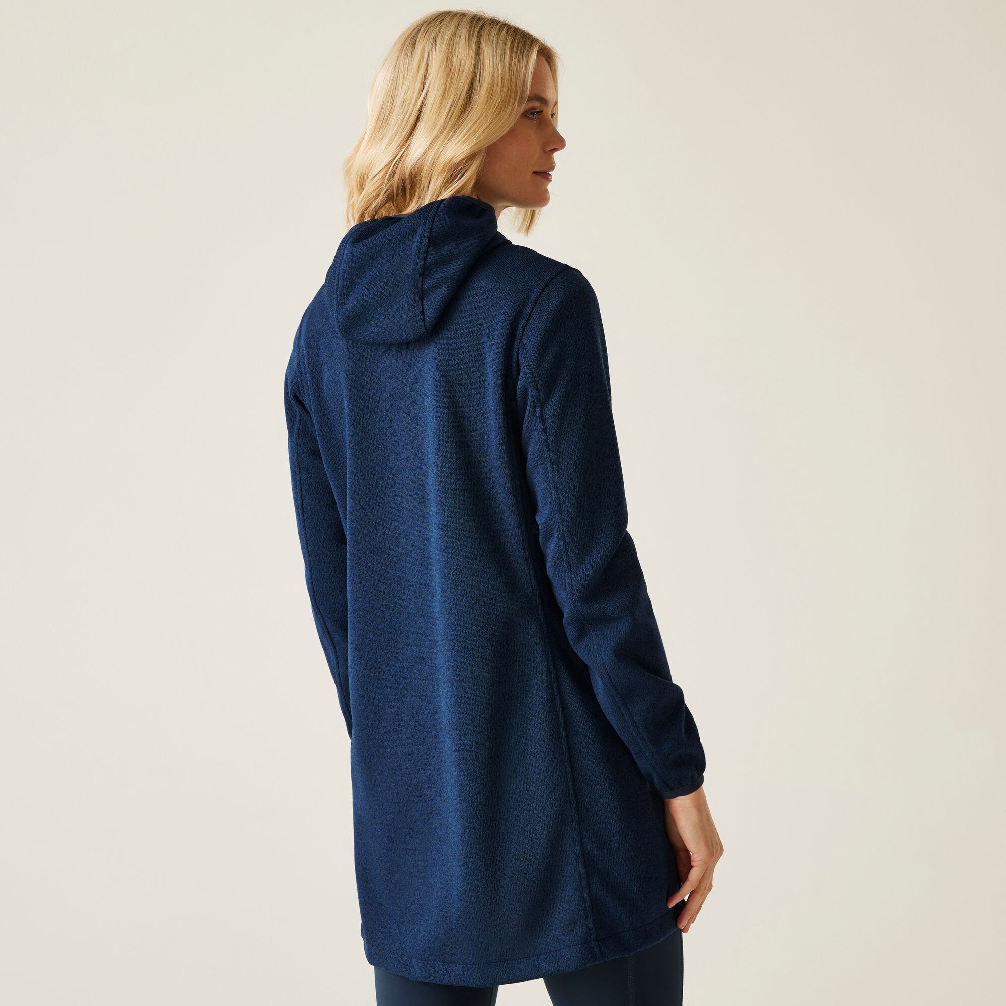Women's Bloomfield Longline Fleece | Navy Icy Morn