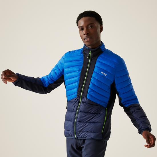 Men's Leedre Hybrid Jacket | Olympian Blue Navy