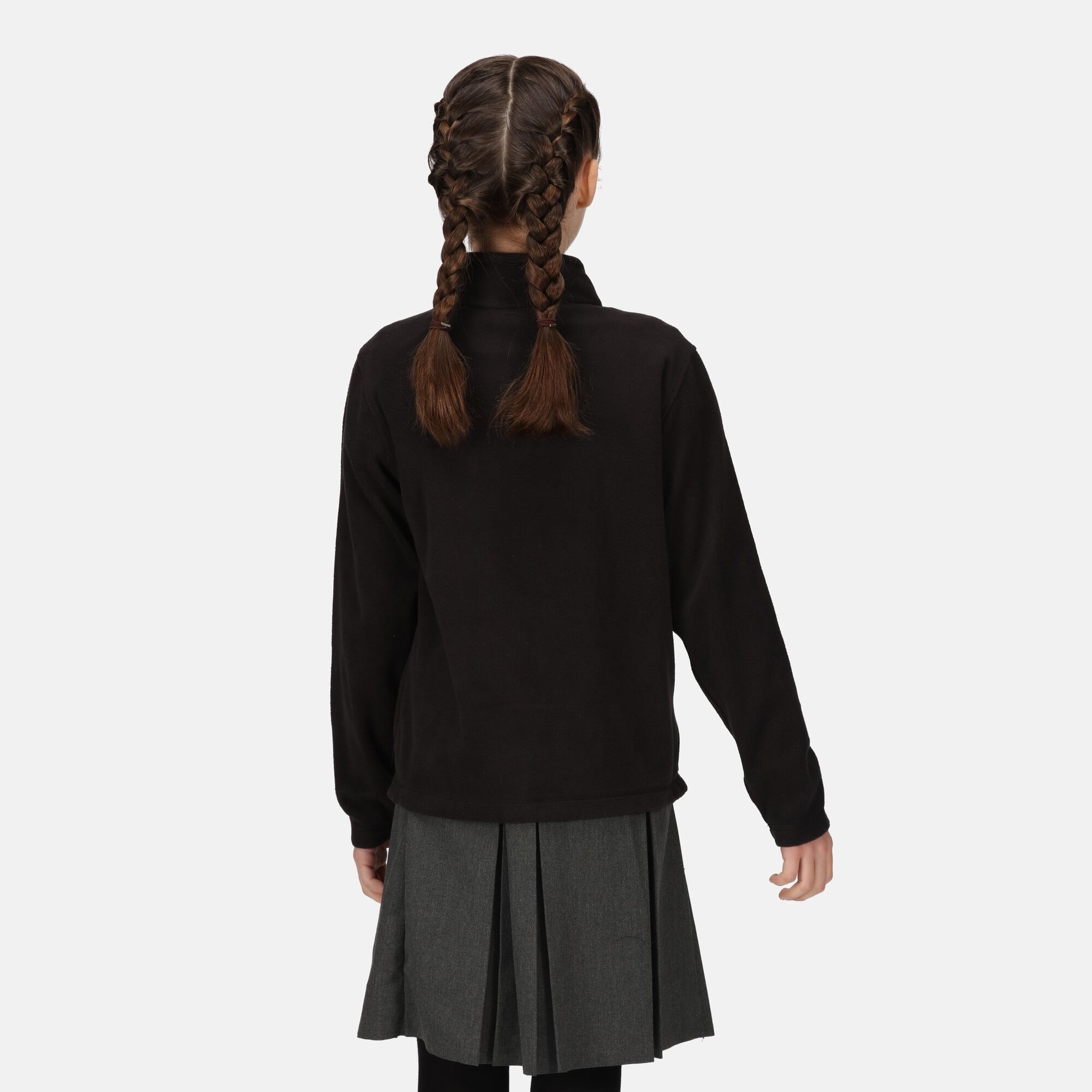 Kids' Brigade II Full Zip Fleece | Black