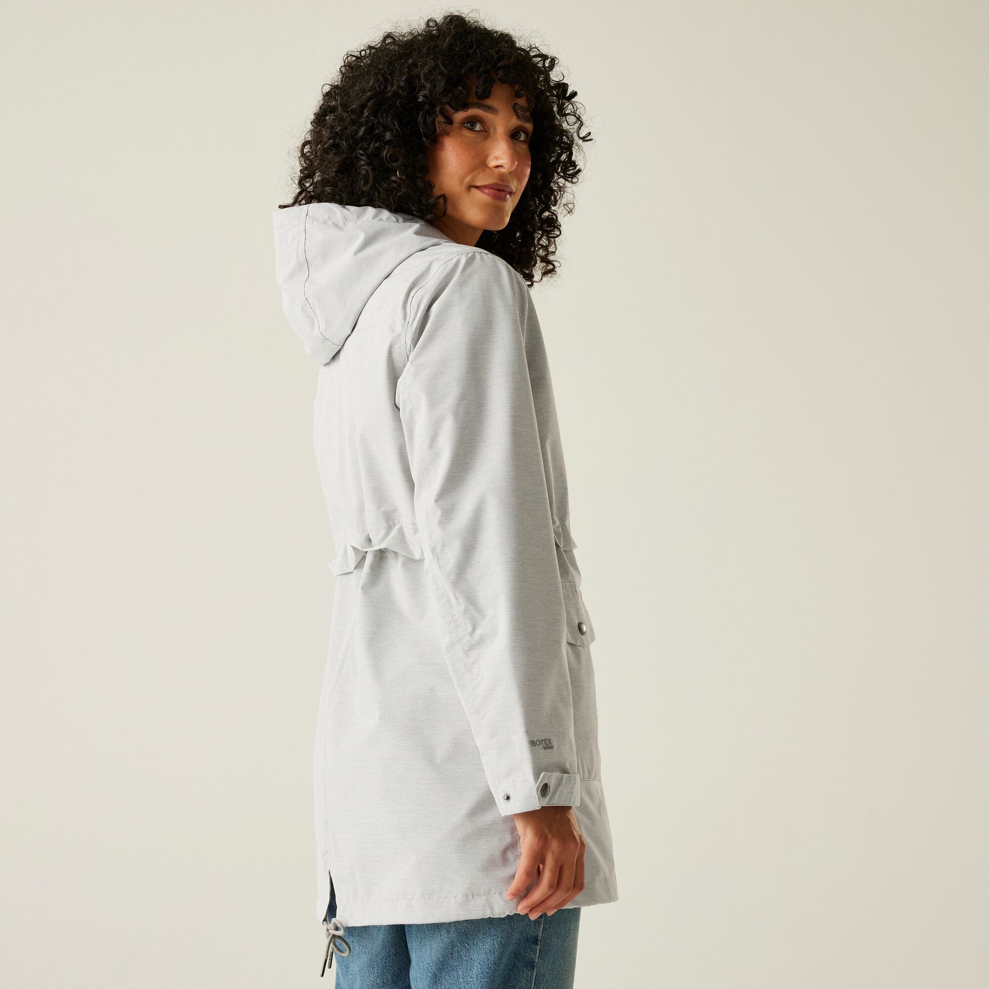 Women's Navaeh Waterproof Jacket | Drizzle Linear Stripe