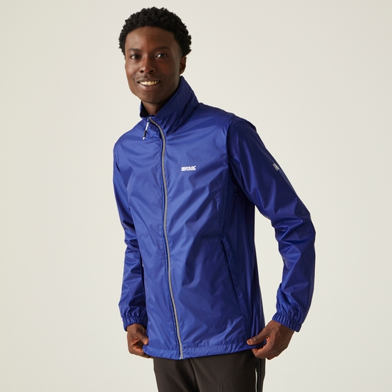Men's Lyle IV Waterproof Packaway Jacket | New Royal Persimmon