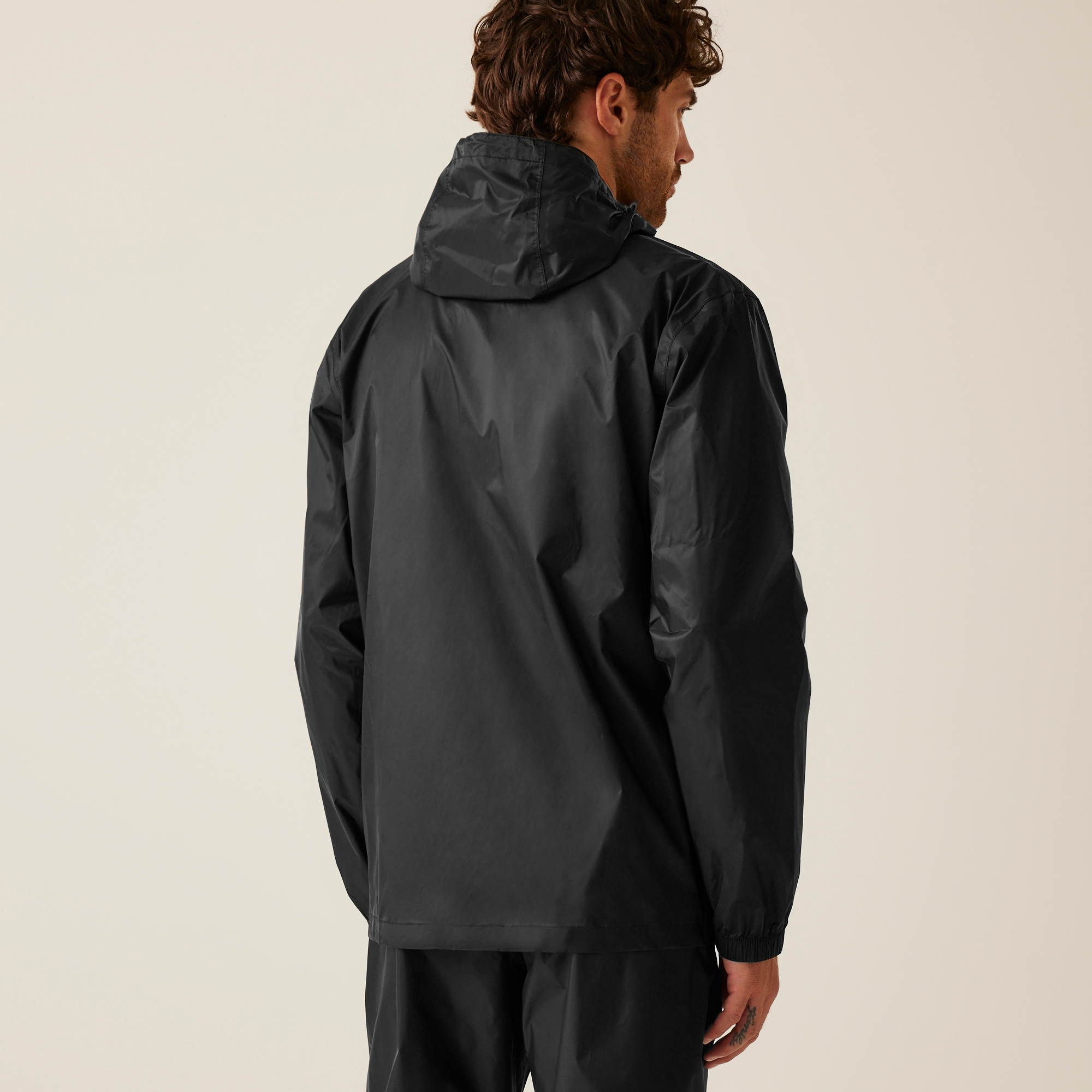 Men's Pro Packaway Breathable Waterproof Jacket | Black