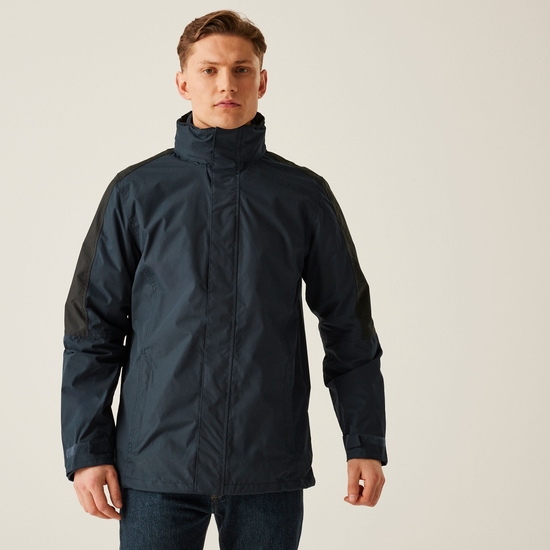 Men's Defender III Waterproof 3 In 1 Jacket | Navy Black