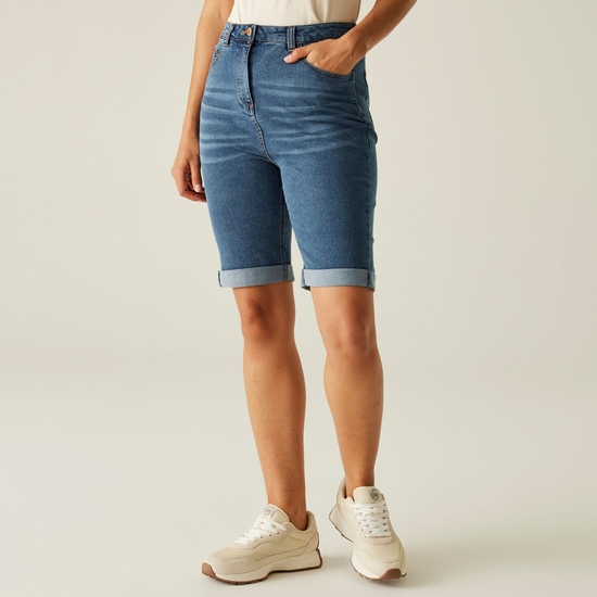 Women's Erdre Shorts | True Denim Light Blue