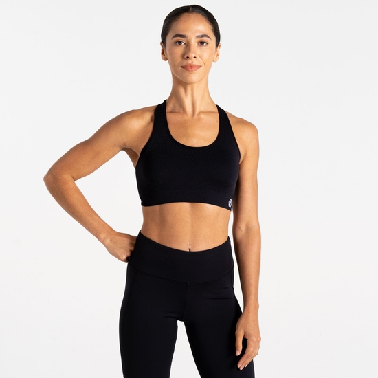 Women's Don't Sweat It III Sports Bra | Black